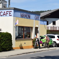 Cafe Manzini von außen